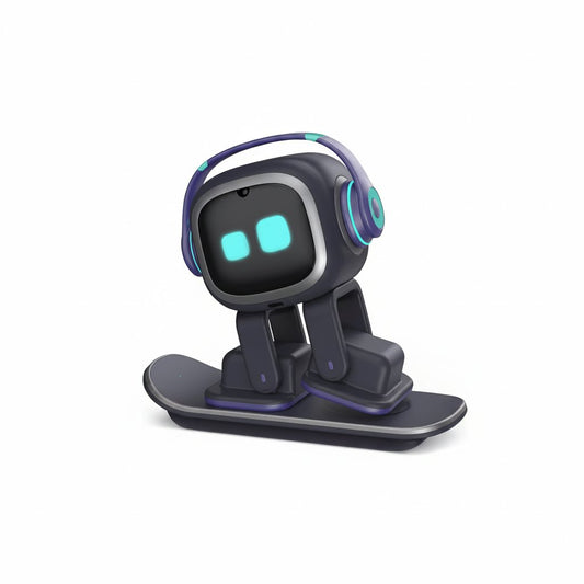 AI Desk Robot Companion - Chatgpt Enabled with Voice Commands & Dancing, Interactive AI Robot Pet with Personality, for Adults and Kids