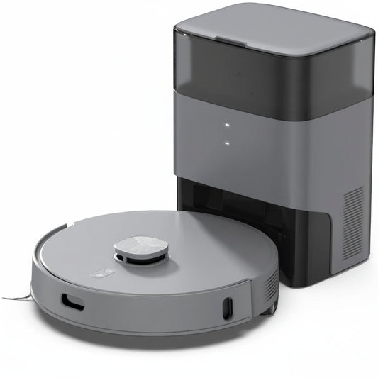 T25+ Robot Vacuum & Mops - Self-Empty, 75-Day Hands-Free, 10,000Pa Suction, Ultrasonic Carpet Detection, 240Min Runtime