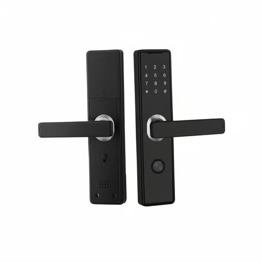 Bluetooth Fingerprint Keypad Touch for Apartment Smart Door Lock Keyless Entry Door Lock for Front Door ,Corrosion-Resistant