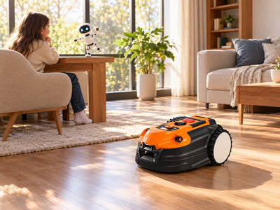 Customer photo of Ocumow™ VBRM701YAMIDR Perimeter Wire Free Robot Lawn Mower Cuts 1/6 Acre Optical Navigation,Obstacle Avoidance Auto-Charging Station, No Go Function, Wifi & Bluetooth Connection APP Control