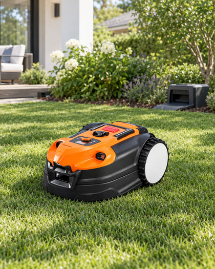 Lifestyle photo for the Robot Lawn Mowers collection