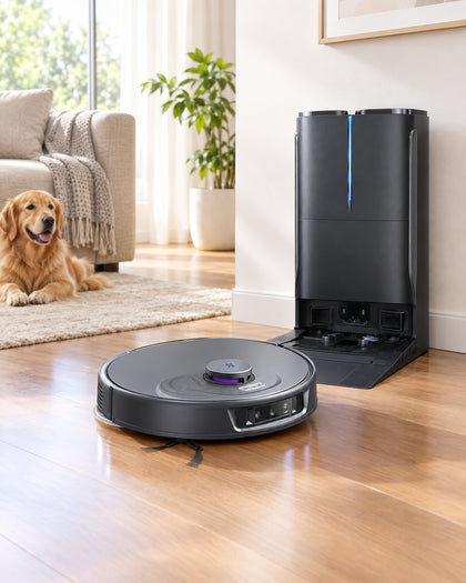 Lifestyle photo for the Robot Vacuums collection